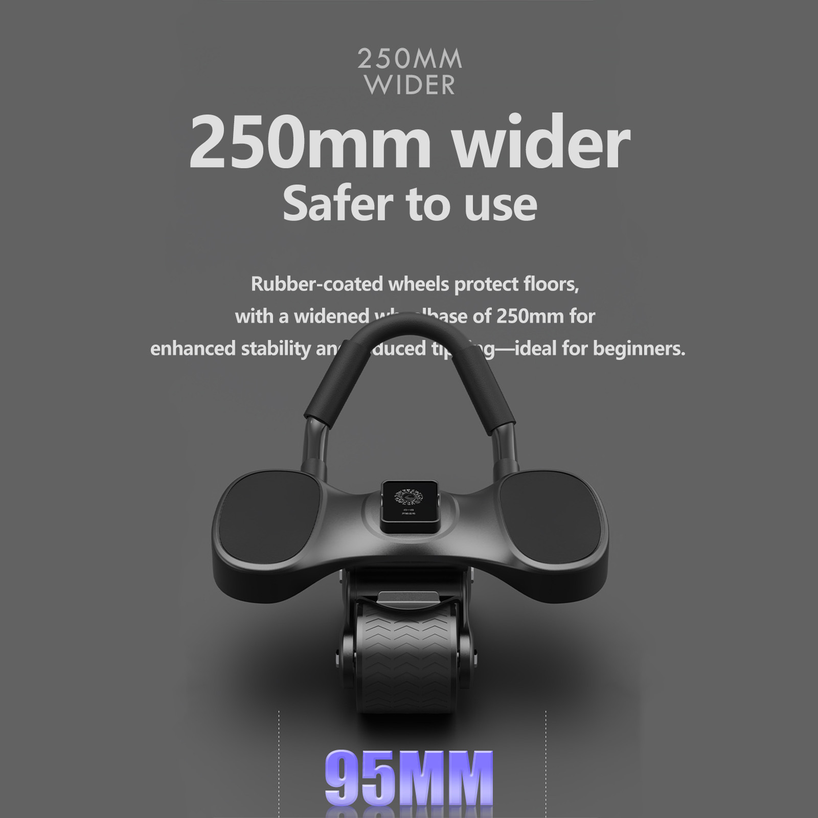 2-Wheels Ab Roller with LCD –  - Sports Equipment Website 评论和价格