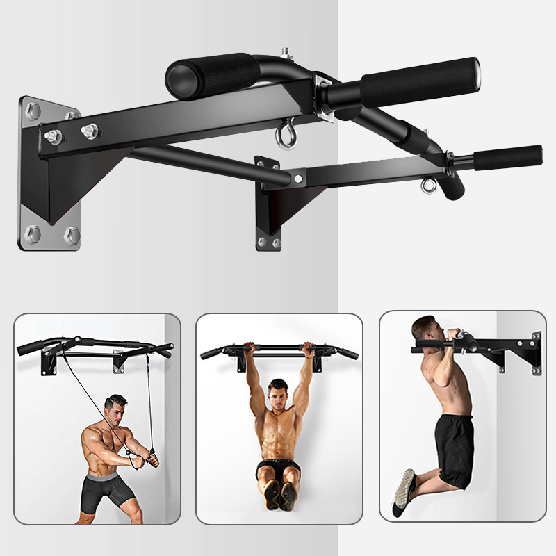 Wall-Mounted Pull-Up Bar-Drill - Sports Equipment Website 评论和价格