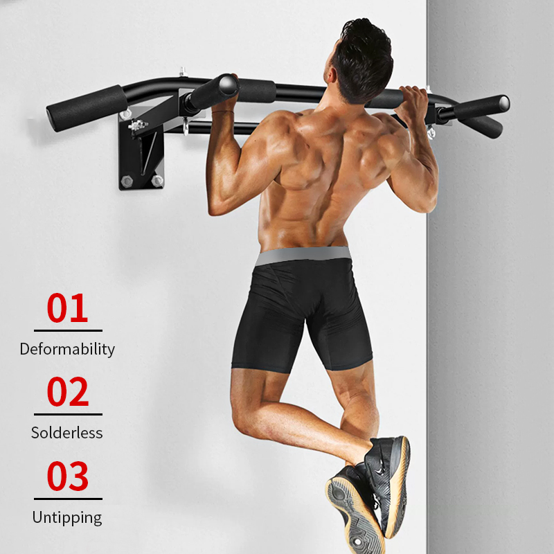 Wall-Mounted Pull-Up Bar-Drill - Sports Equipment Website 评论和价格