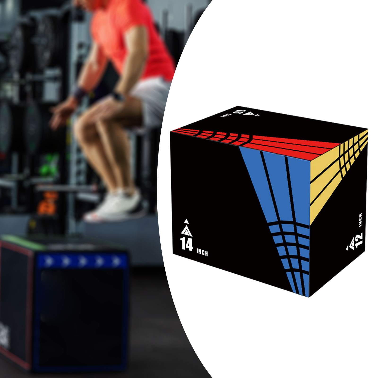3-in-1Jump Box Plyometric Box  - Sports Equipment Website 评论和价格