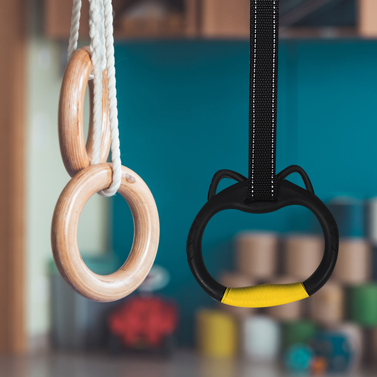1 set 1 Set Gymnastics Rings F - Sports Equipment Website 评论和价格