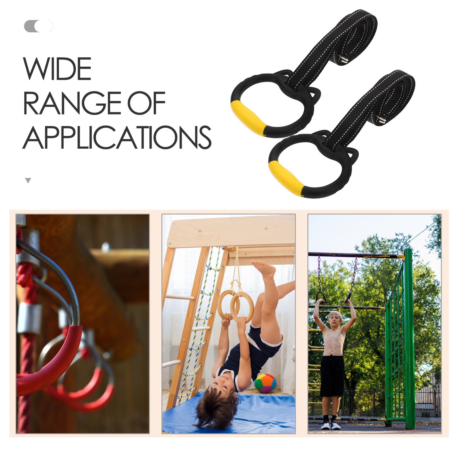 1 set 1 Set Gymnastics Rings F - Sports Equipment Website 评论和价格