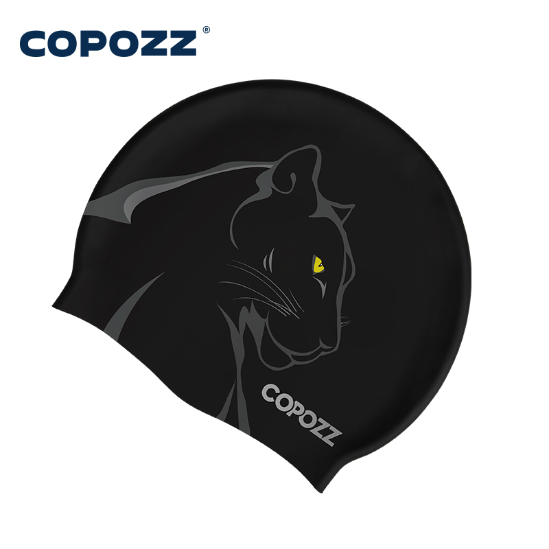 COPOZZ Water Sports Women Men  - Swim Cap Silicone 评论和价格