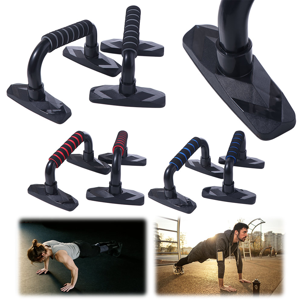 2Pcs Ergonomic Push Up Bar Adj - Sports Equipment Website 评论和价格