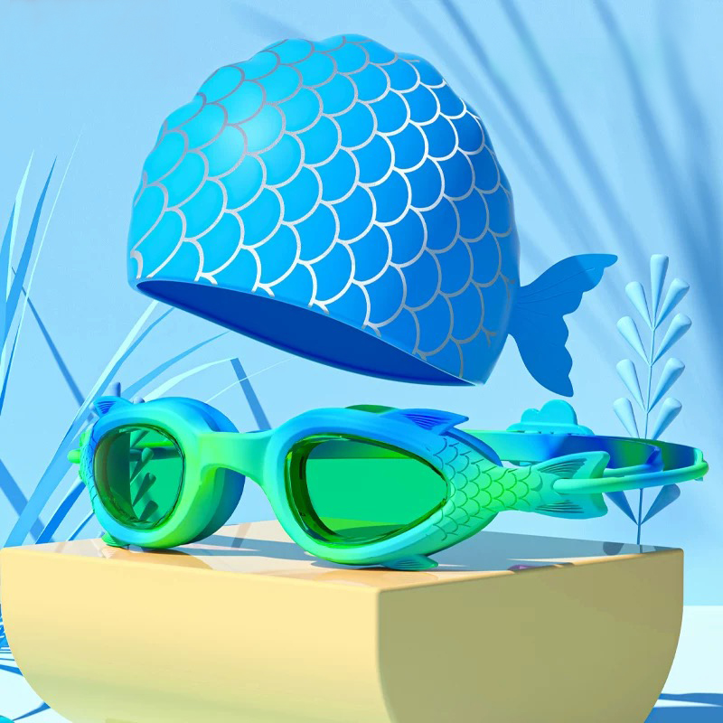 Children's swimming goggles; W - Swim Cap Silicone 评论和价格