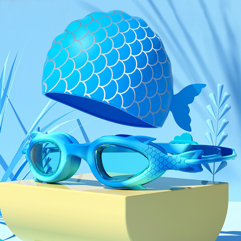 Children's swimming goggles; W - Swim Cap Silicone 评论和价格