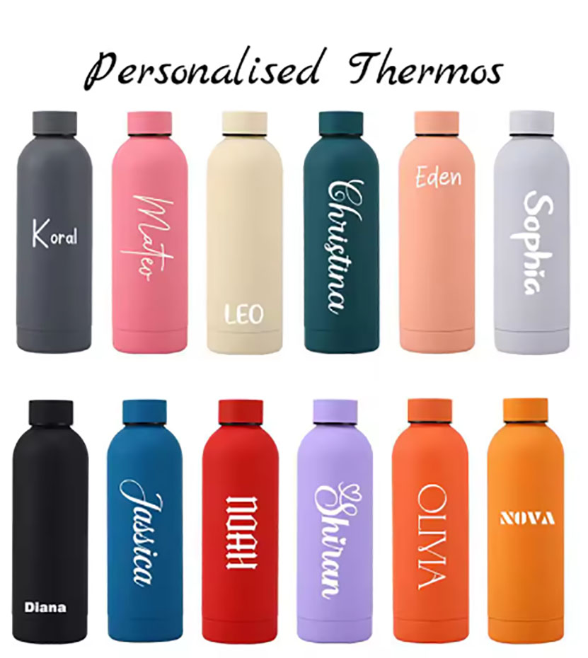 Custom Logo Name Thermos Large - Sports Equipment And Names 评论和价格