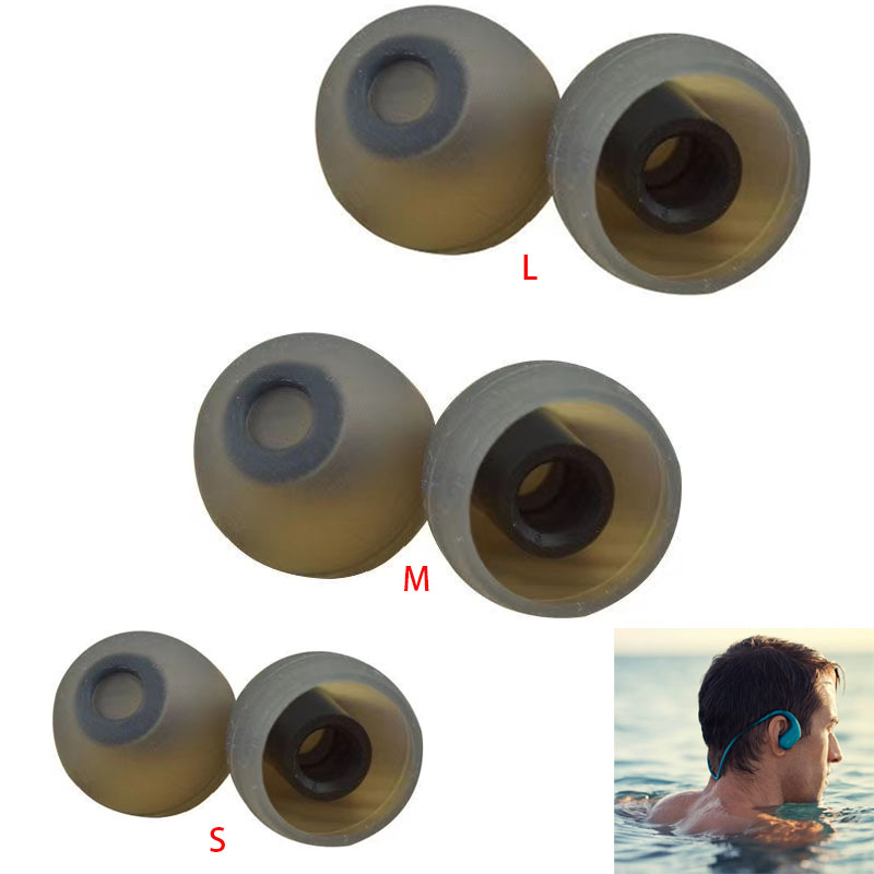 3 Pair Waterproof Ear Tips For - Swim Cap Silicone 评论和价格