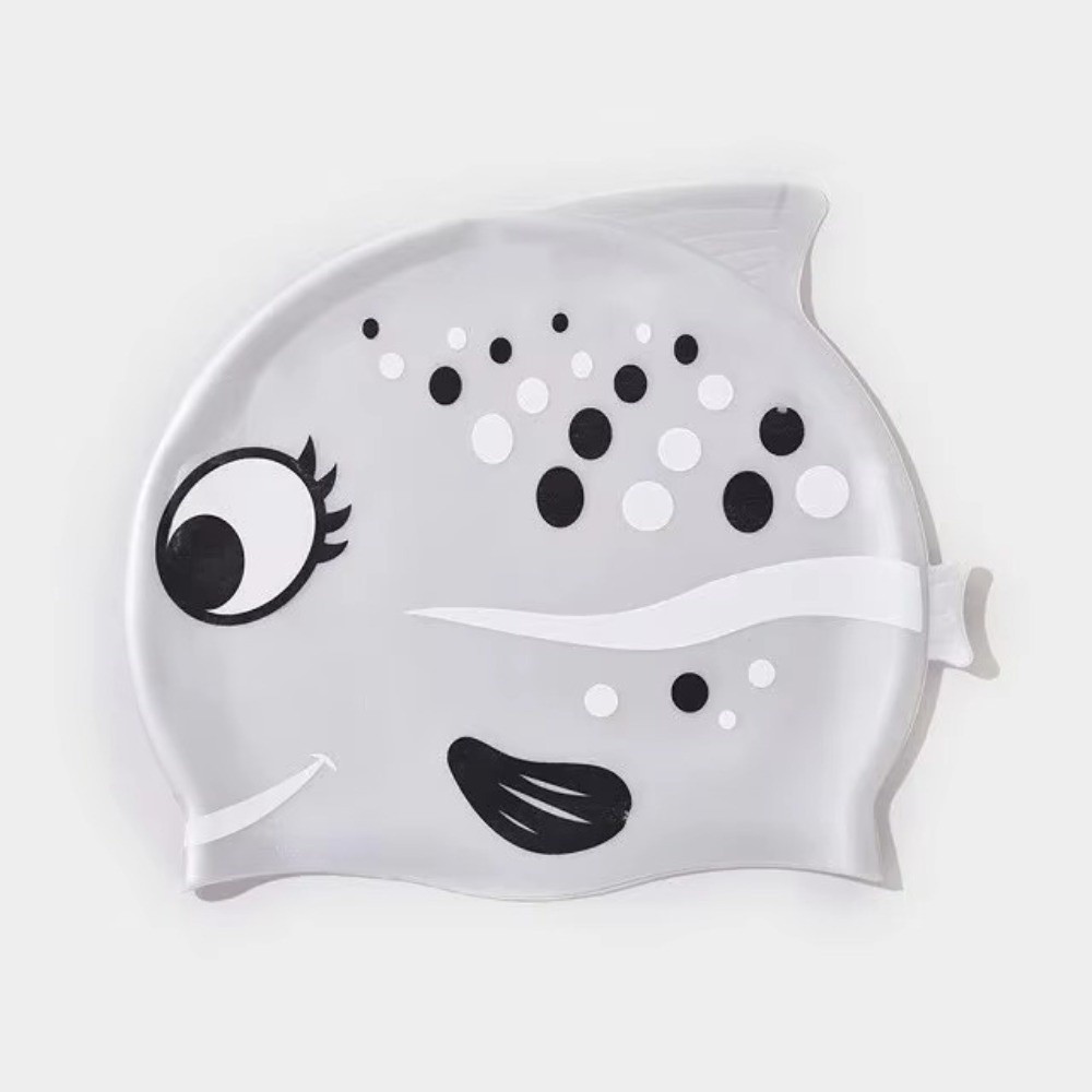 Cute Elastic Children's Swimmi - Swim Cap Silicone 评论和价格