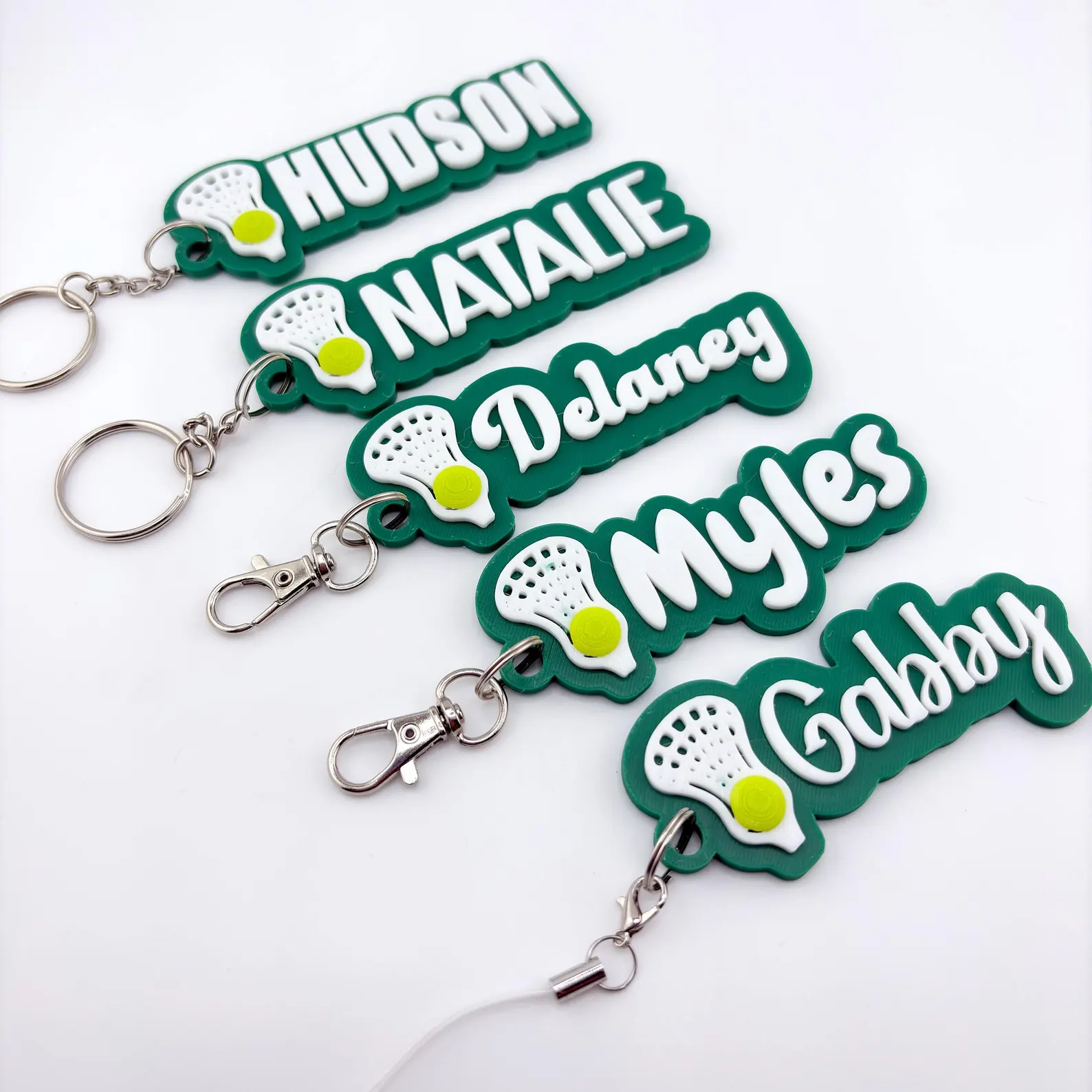 Personalized  Name Tag Keychai - Sports Equipment And Names 评论和价格